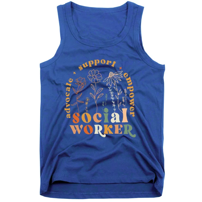 Social Worker Funny Social Work Month Tank Top