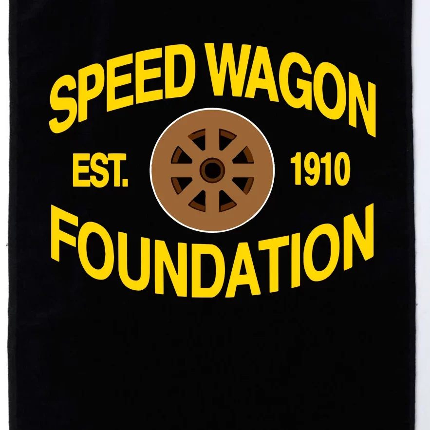 Speed Wagon Foundation Est 1910 Platinum Collection Golf Towel