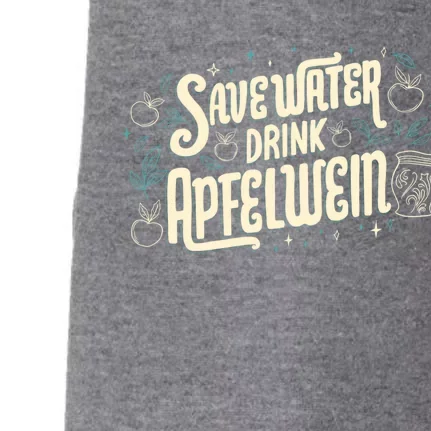 Save Water Funny Quotes Gift Doggie 3-End Fleece Hoodie