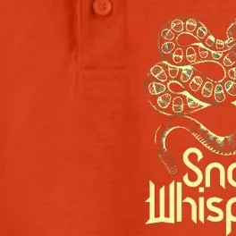 Snake Whisperer Funny Dry Zone Grid Performance Polo