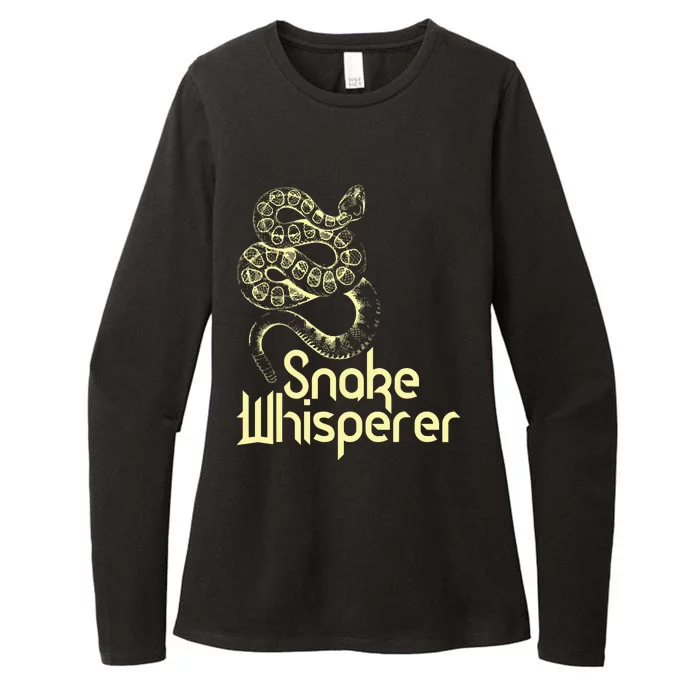 Snake Whisperer Funny Womens CVC Long Sleeve Shirt