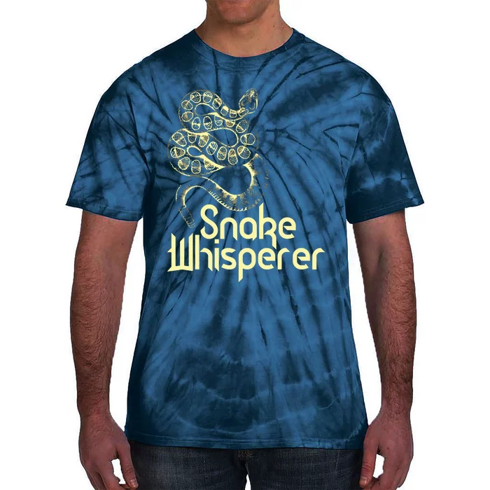 Snake Whisperer Funny Tie-Dye T-Shirt