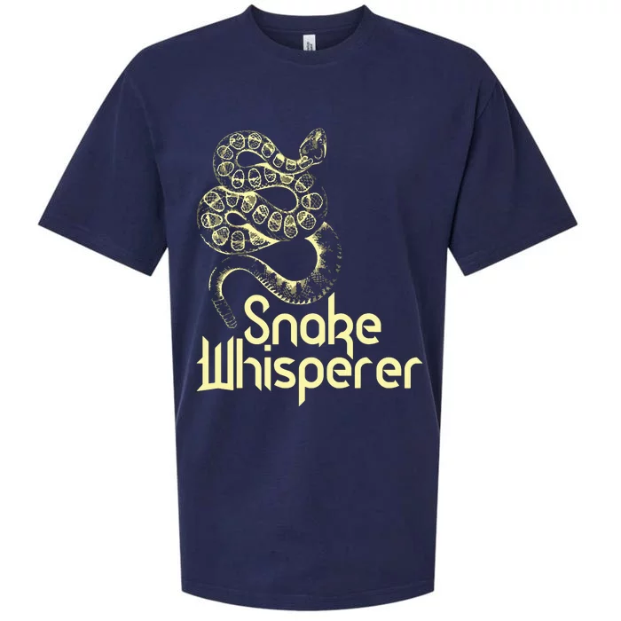 Snake Whisperer Funny Sueded Cloud Jersey T-Shirt