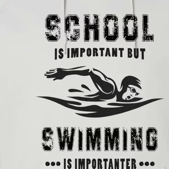 School wimming Fun School Performance Fleece Hoodie