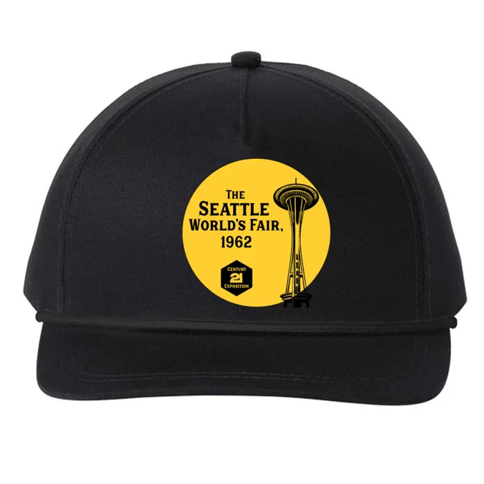 Seattle WorldS Fair Snapback Five-Panel Rope Hat