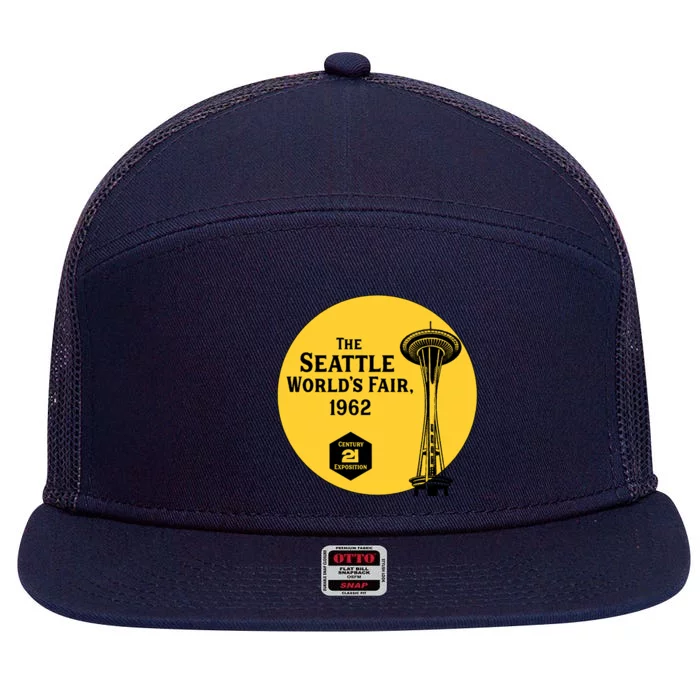 Seattle WorldS Fair 7 Panel Mesh Trucker Snapback Hat