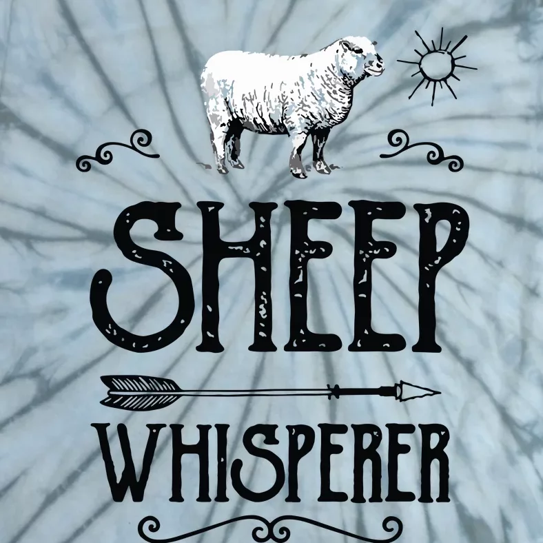 SHEEPP WHISPERER Funny Design Gift For Men Women Boy Girl Tie-Dye T-Shirt