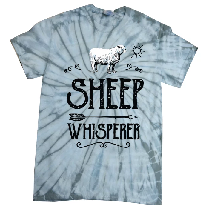 SHEEPP WHISPERER Funny Design Gift For Men Women Boy Girl Tie-Dye T-Shirt