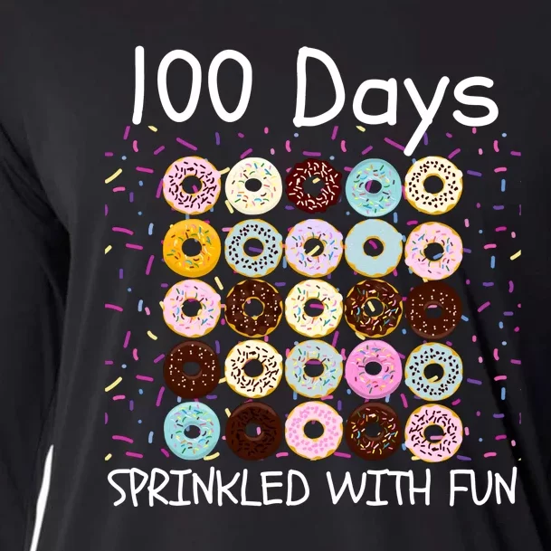 Sprinkled With Fun 100 Days Cooling Performance Long Sleeve Crew