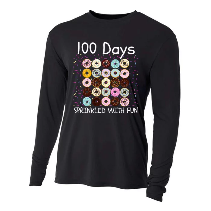 Sprinkled With Fun 100 Days Cooling Performance Long Sleeve Crew