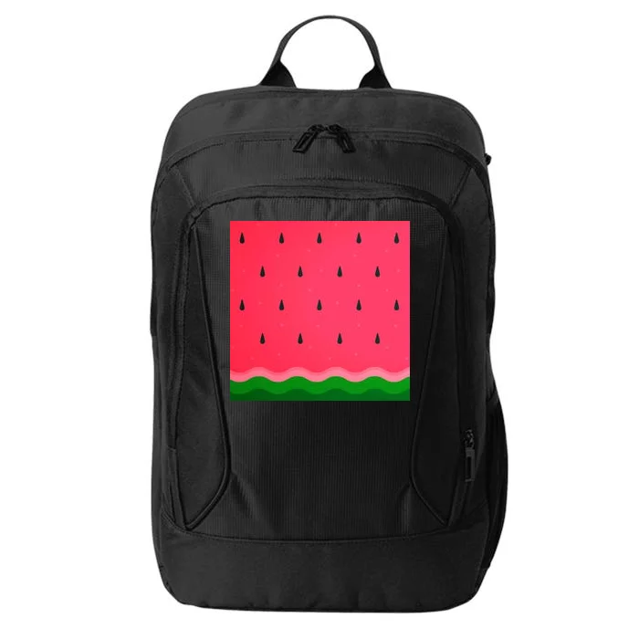 Summer Watermelon Fruit Pattern City Backpack