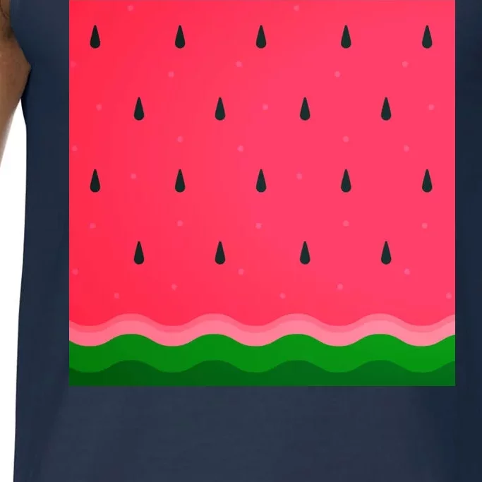 Summer Watermelon Fruit Pattern Comfort Colors® Tank Top