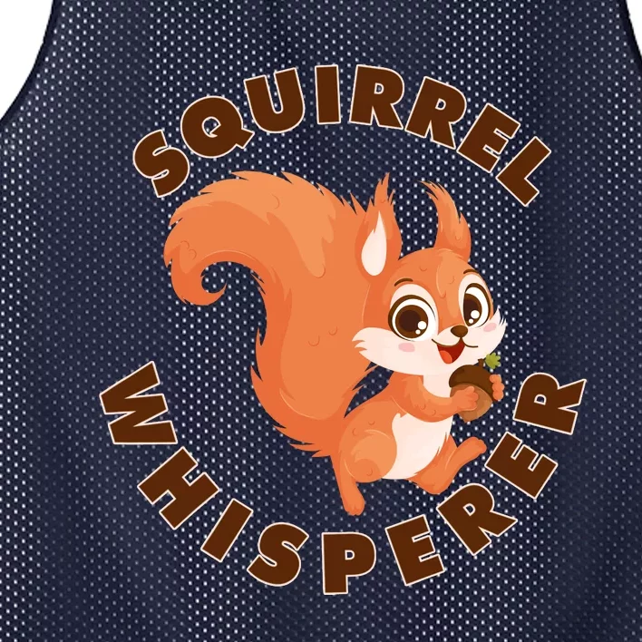 Squirrel Whisperer Funny Forest Animal Lover Gift Mesh Reversible Basketball Jersey Tank