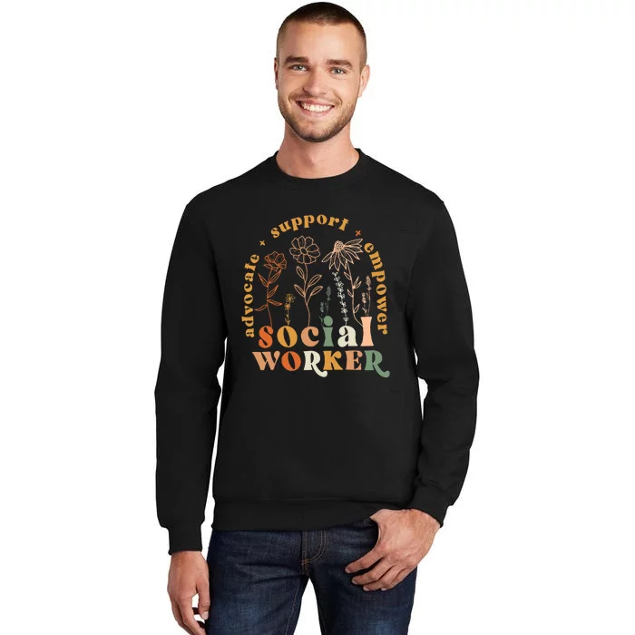 Social Worker Funny Social Work Month Sweatshirt