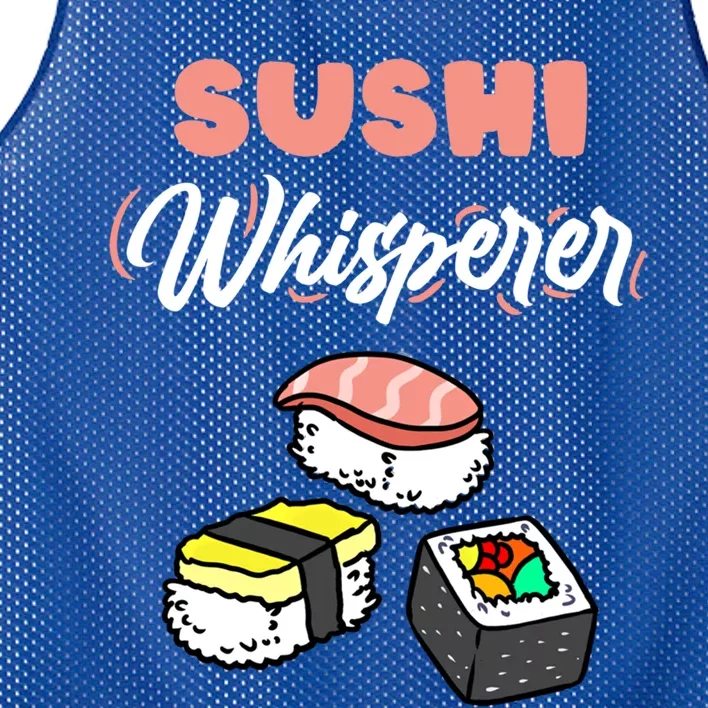 Sushi Whisperer For Sushi Lover Gift Mesh Reversible Basketball Jersey Tank