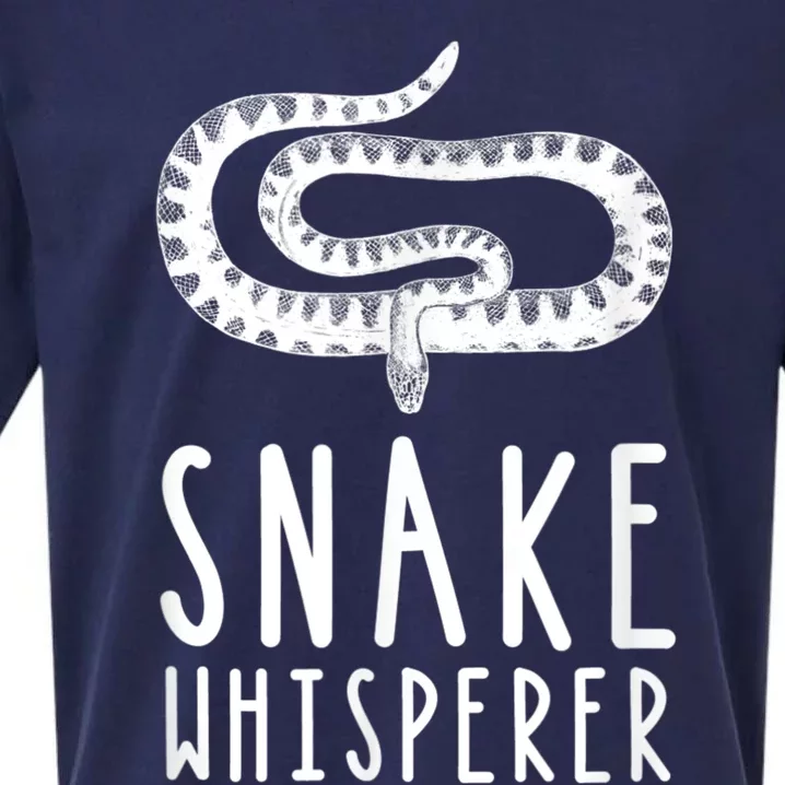 Snake Whisperer Funny Reptile Snakes Lover Sueded Cloud Jersey T-Shirt