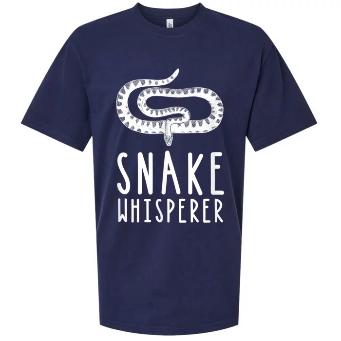 Snake Whisperer Funny Reptile Snakes Lover Sueded Cloud Jersey T-Shirt