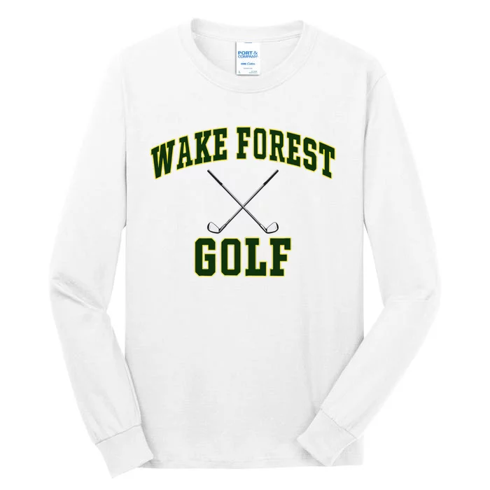 Salim Wake Forest Golfsalim Wake Forest Golf Tall Long Sleeve T-Shirt