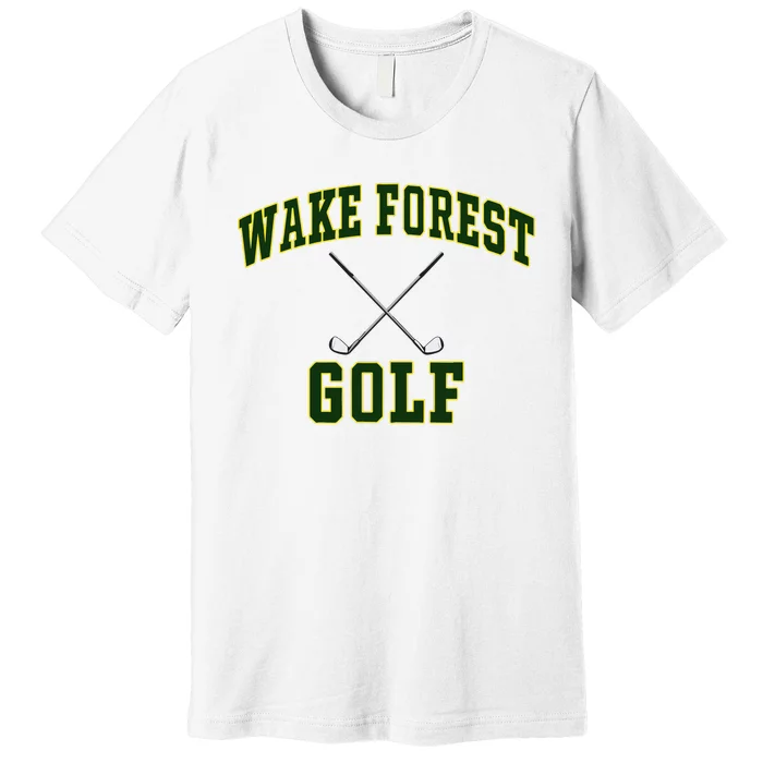 Salim Wake Forest Golfsalim Wake Forest Golf Premium T-Shirt