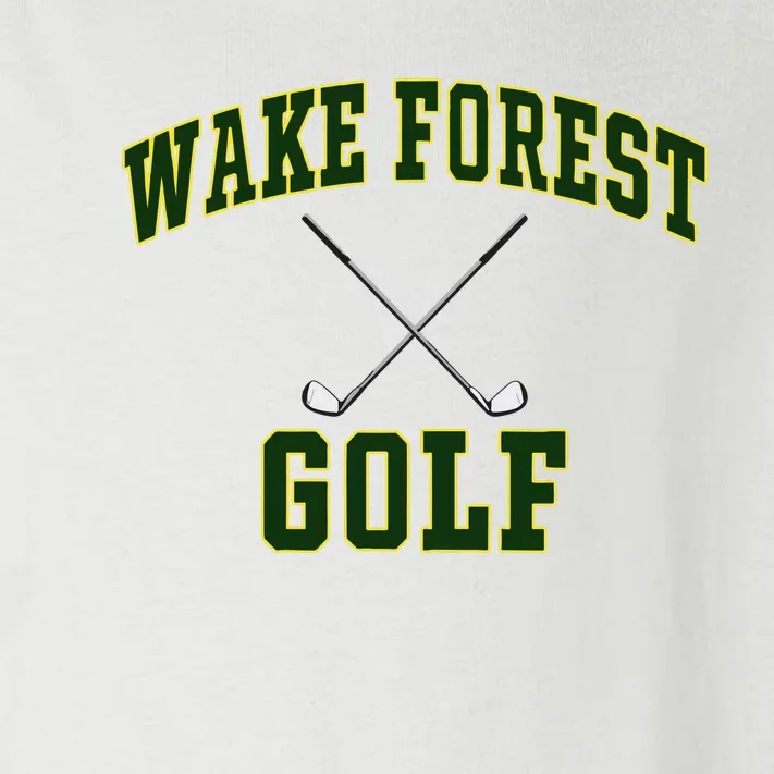 Salim Wake Forest Golfsalim Wake Forest Golf Toddler Long Sleeve Shirt