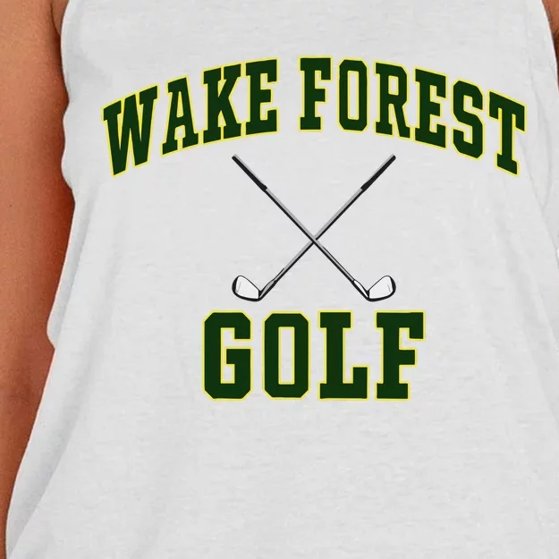 Salim Wake Forest Golfsalim Wake Forest Golf Women's Knotted Racerback Tank