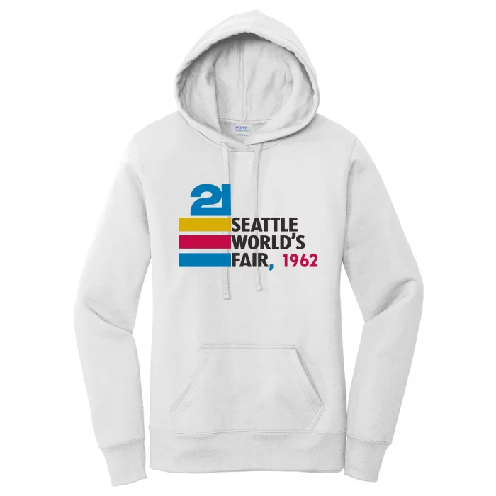 Seattle WorldS Fair Exposition Women's Pullover Hoodie