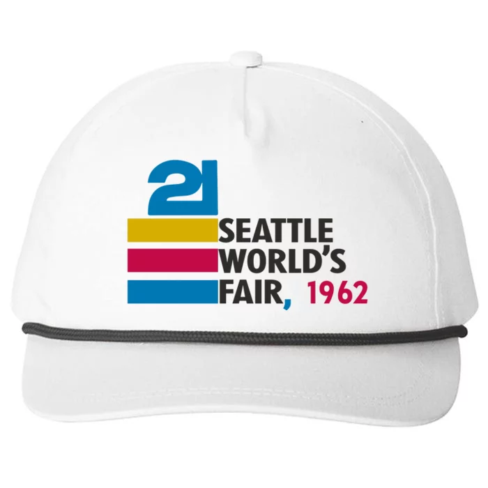 Seattle WorldS Fair Exposition Snapback Five-Panel Rope Hat