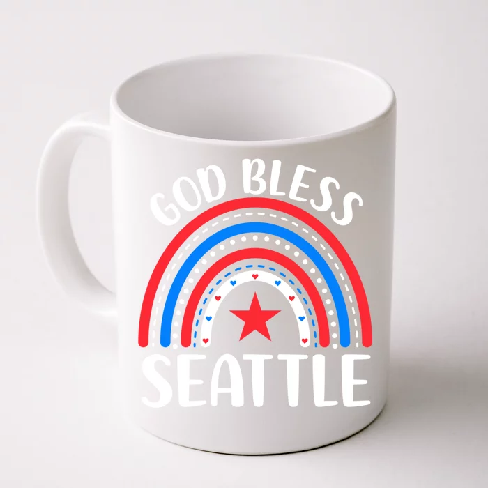 Seattle Washington Gift I Love Seattle Usa Great Gift Front & Back Coffee Mug