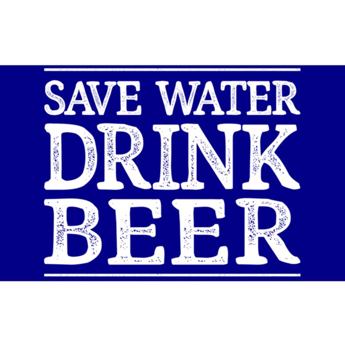 Save Water Gift Beer Gift Vintage Style Gift Bumper Sticker