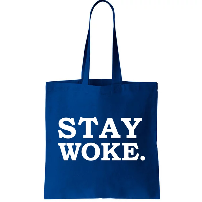 Stay Woke Gift Conscious Black Pride Proud Third Eye Tote Bag