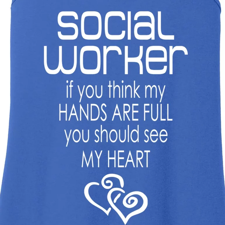 Social Worker Gift Social Work Month Gift Ladies Essential Tank