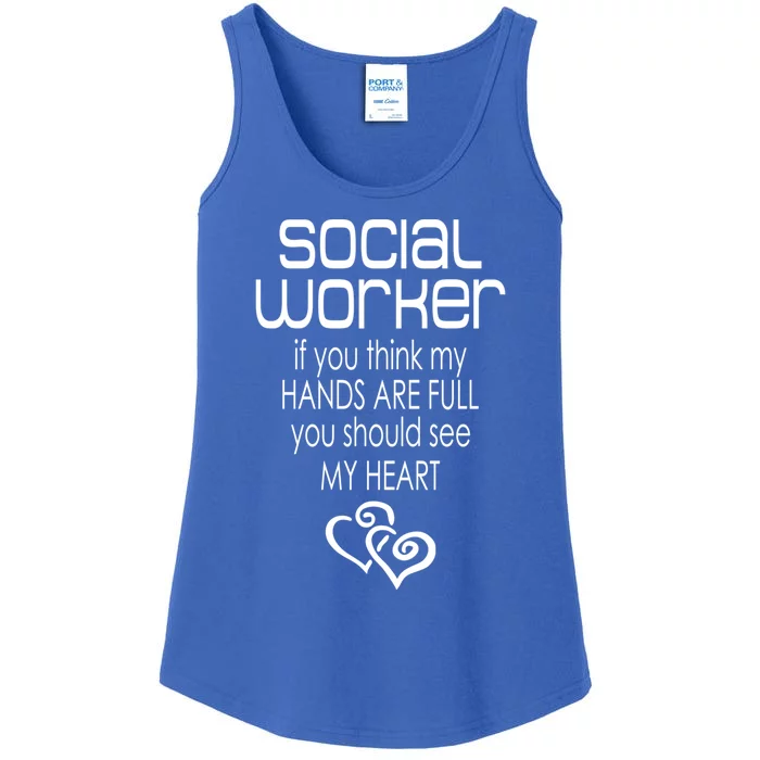 Social Worker Gift Social Work Month Gift Ladies Essential Tank