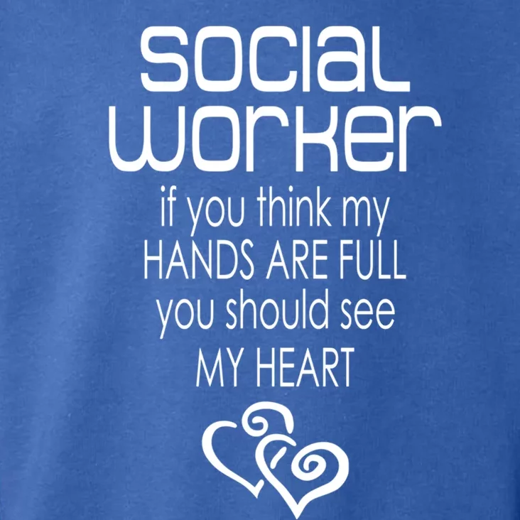 Social Worker Gift Social Work Month Gift Toddler Hoodie