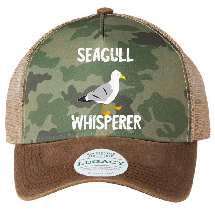 Seagull Whisperer Gull Beach Birds Harbour Albatros Terns Legacy Tie Dye Trucker Hat