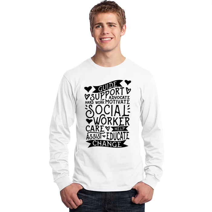 Social Work Graduation Long Sleeve Shirt