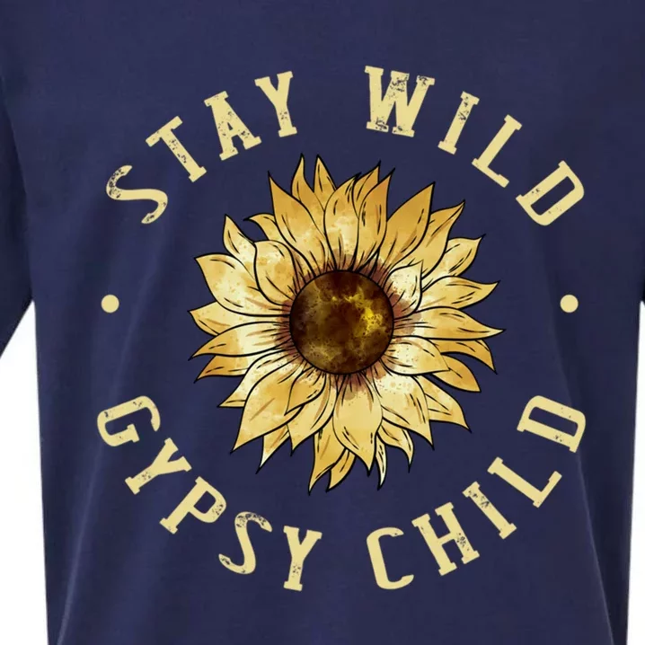 Stay Wild Gypsy Great Gift Sueded Cloud Jersey T-Shirt