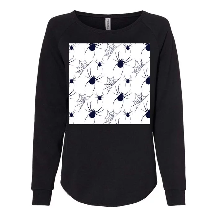 Spider Webs Halloween Womens California Wash Sweatshirt