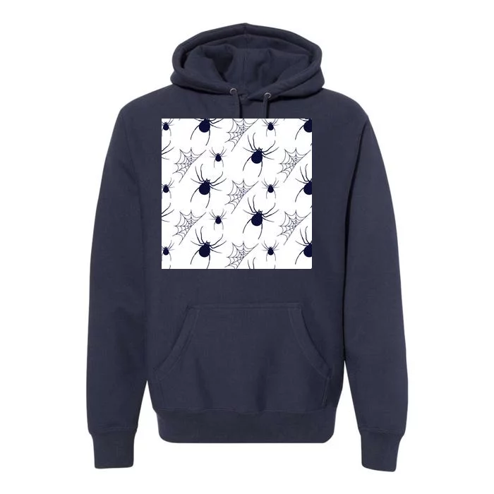 Spider Webs Halloween Premium Hoodie