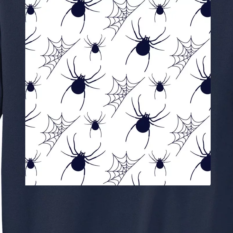 Spider Webs Halloween Tall Sweatshirt