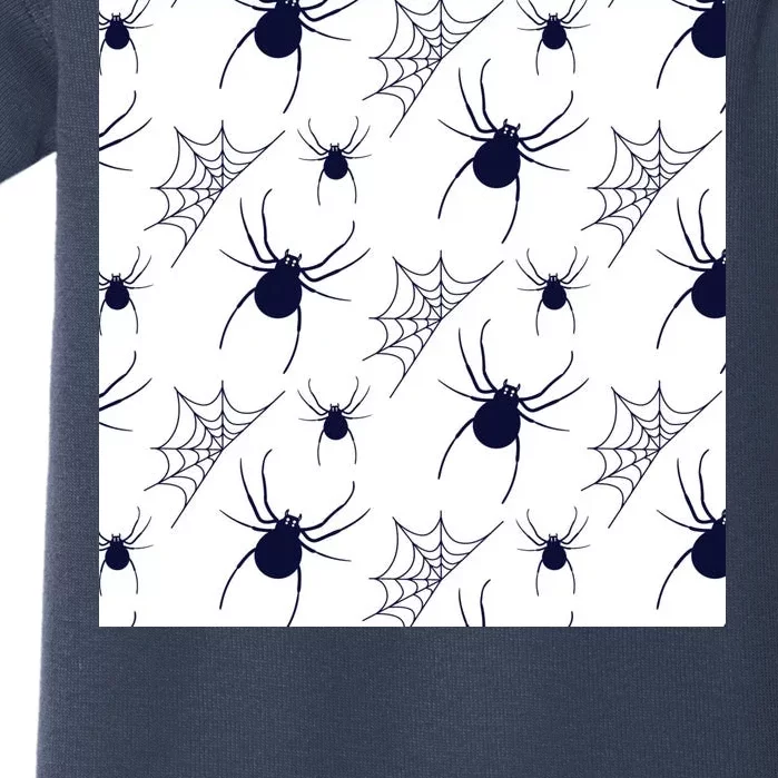 Spider Webs Halloween Baby Bodysuit