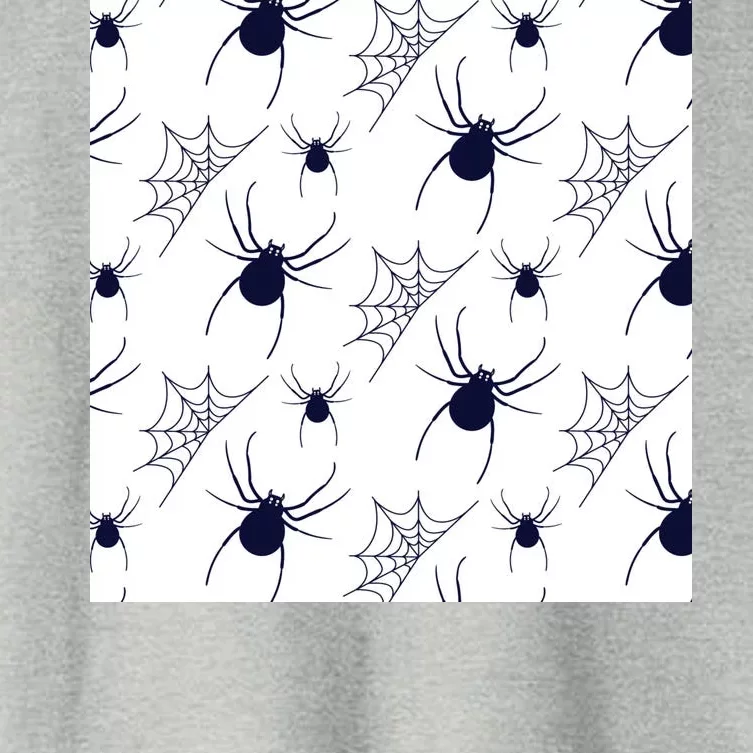 Spider Webs Halloween Women's Crop Top Tee