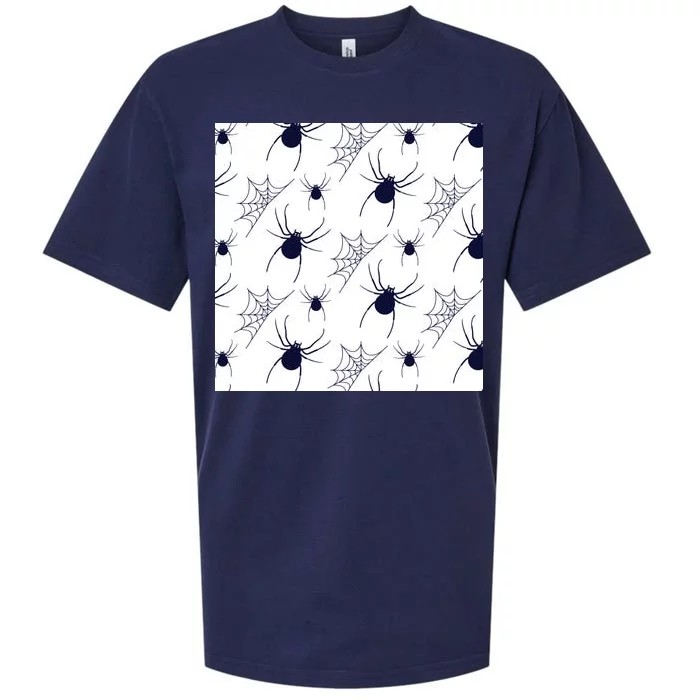 Spider Webs Halloween Sueded Cloud Jersey T-Shirt