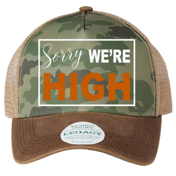 Sorry Were High Legacy Tie Dye Trucker Hat