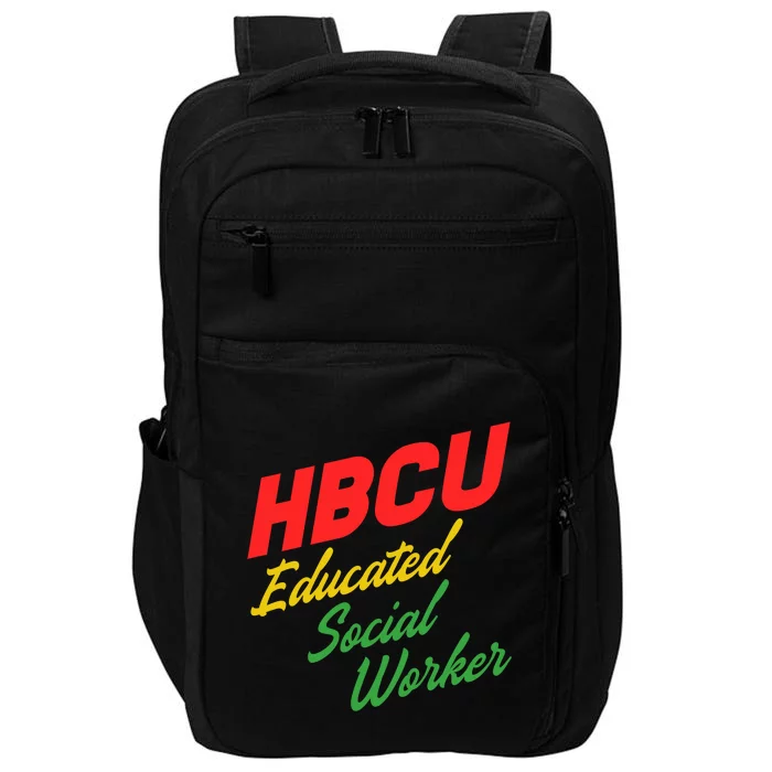 Social Worker Hbcu Social Worker Gift Impact Tech Backpack