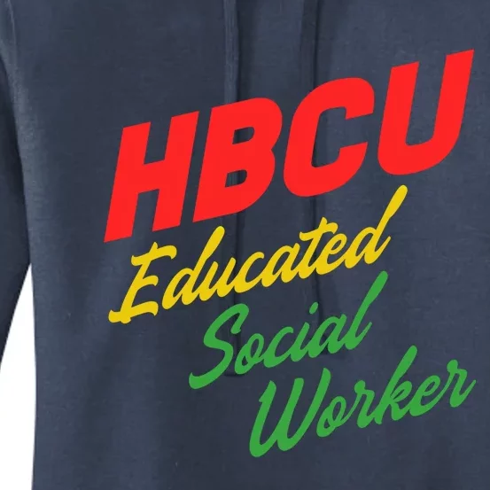 Social Worker Hbcu Social Worker Gift Women's Pullover Hoodie