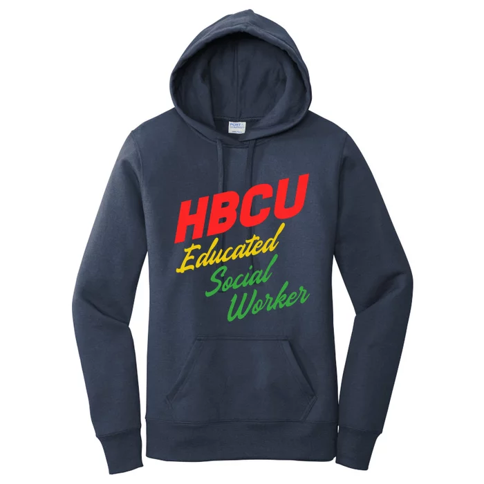 Social Worker Hbcu Social Worker Gift Women's Pullover Hoodie