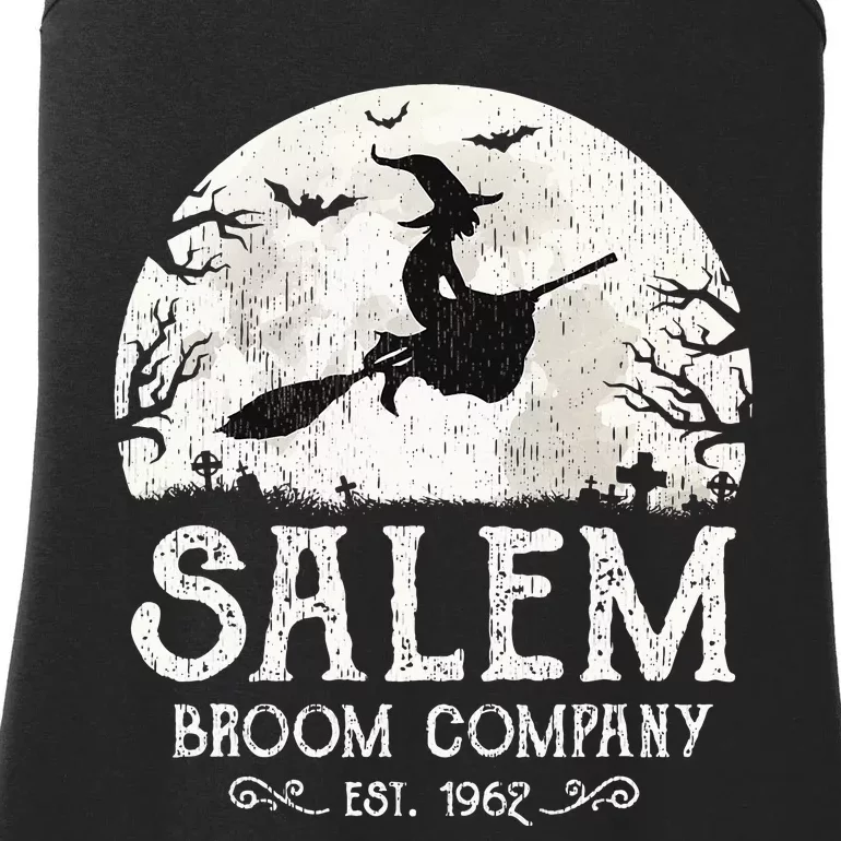 Salem Witch Halloween Gift Grunge Funny Design Ladies Essential Tank