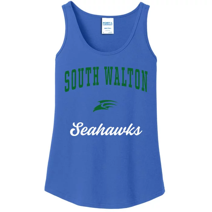 South Walton High School Seahawks Ladies Essential Tank