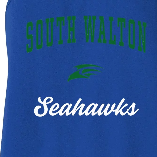 South Walton High School Seahawks Women's Racerback Tank