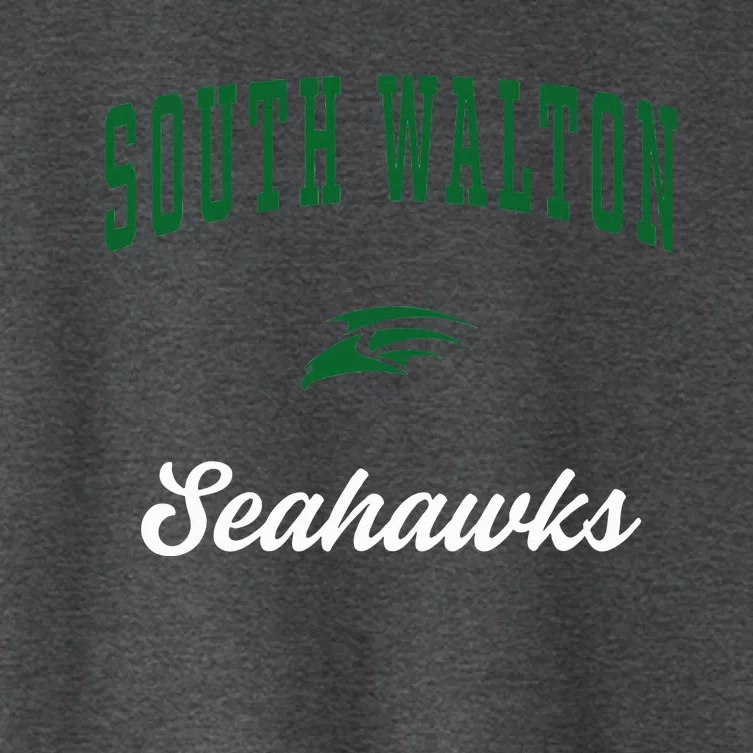 South Walton High School Seahawks Women's Crop Top Tee